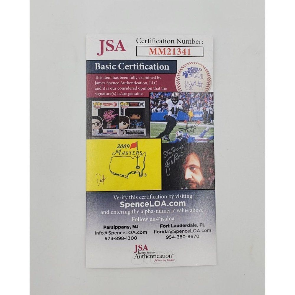 Phil Niekro Signed Canvas HOF 97 Inscribed Atlanta Braves JSA COA - Picture 9 of 9